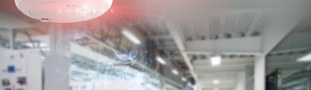 Fire and carbon monoxide detector flashing Fire and carbon monoxide detector flashing