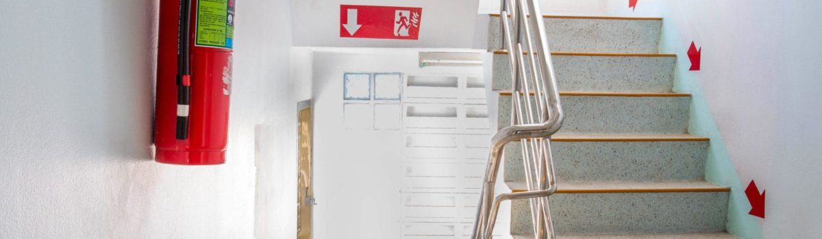 Fire evacuation plan in place at large office site Fire evacuation plan in place at large office site