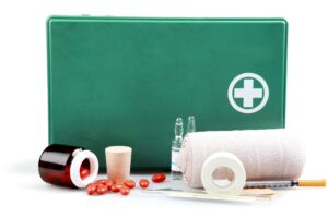 First aid kit maintenance